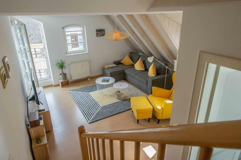 Ferienwohnung "Maisonette Unter Der Burg" Meersburg Eksteriør billede